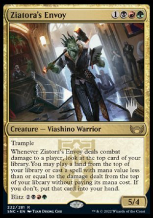 Ziatora's Envoy (Promo Pack) [Streets of New Capenna Promos] | Impulse Games and Hobbies