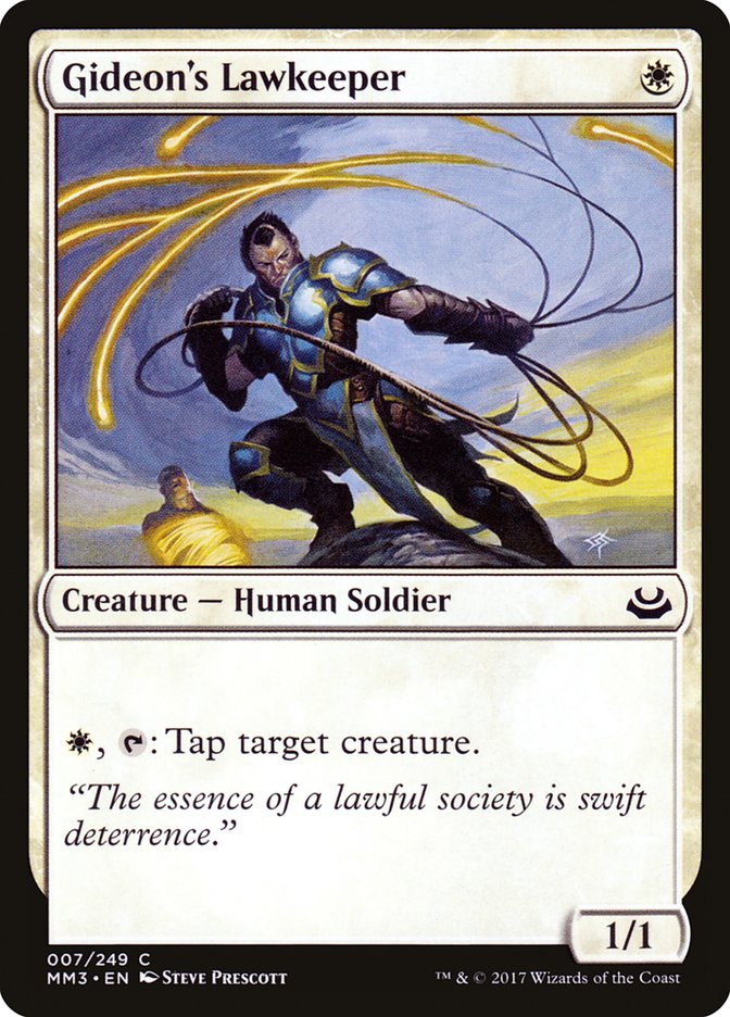 Gideon's Lawkeeper [Modern Masters 2017] | Impulse Games and Hobbies