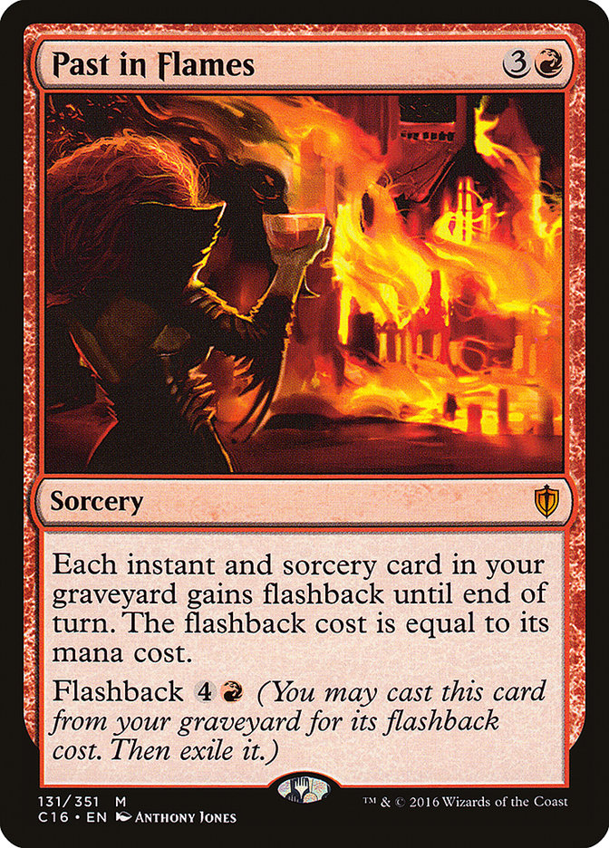 Past in Flames [Commander 2016] | Impulse Games and Hobbies
