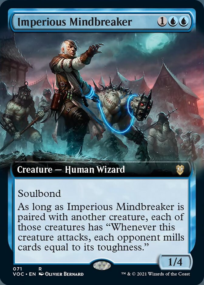 Imperious Mindbreaker (Extended) [Innistrad: Crimson Vow Commander] | Impulse Games and Hobbies