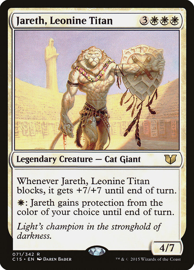 Jareth, Leonine Titan [Commander 2015] | Impulse Games and Hobbies