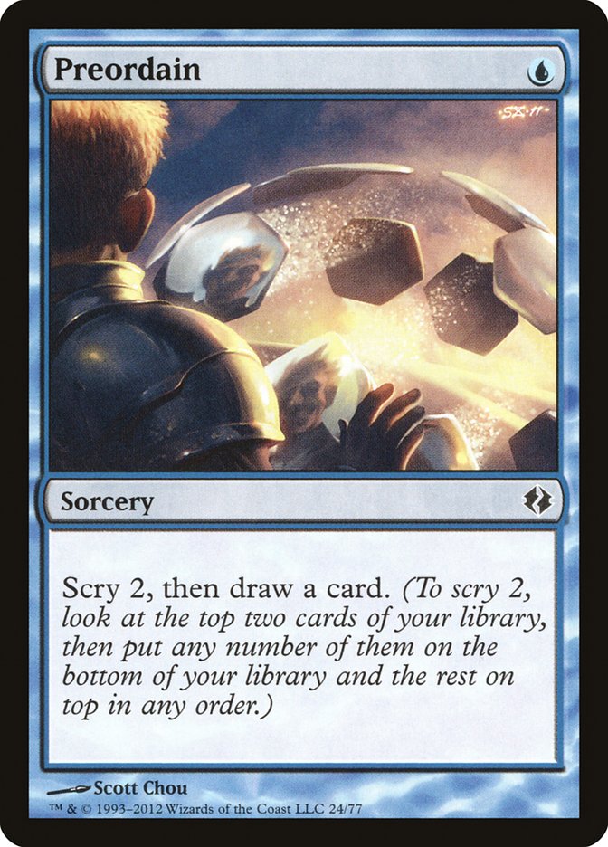 Preordain [Duel Decks: Venser vs. Koth] | Impulse Games and Hobbies