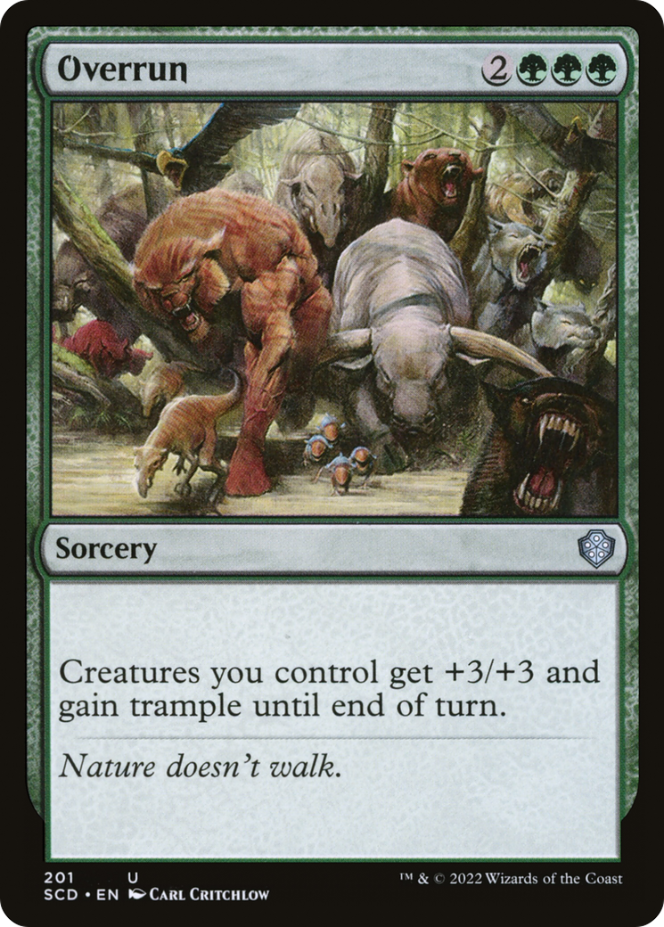 Overrun [Starter Commander Decks] | Impulse Games and Hobbies