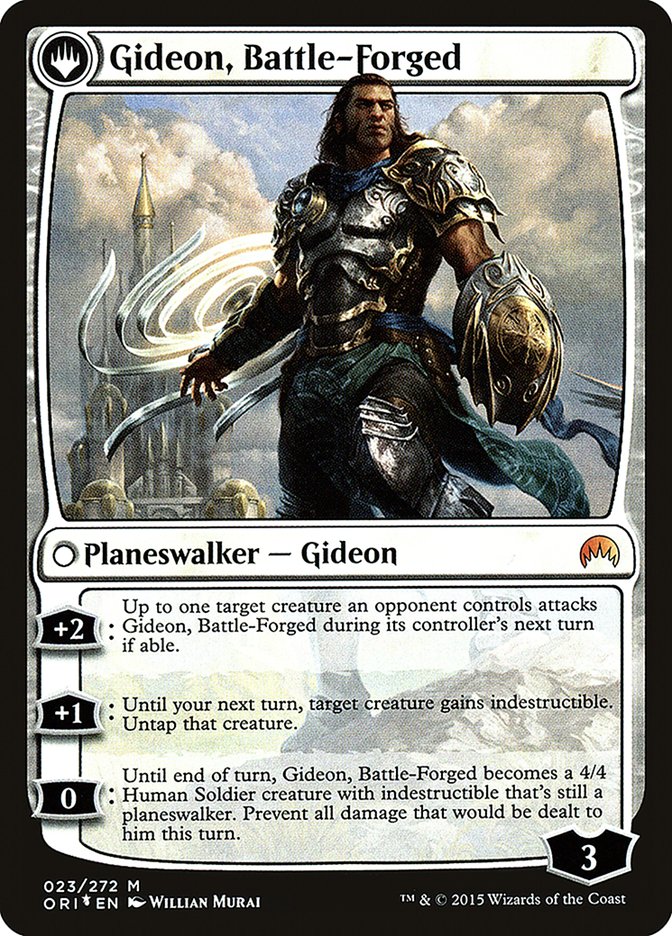 Kytheon, Hero of Akros // Gideon, Battle-Forged [Magic Origins Prerelease Promos] | Impulse Games and Hobbies