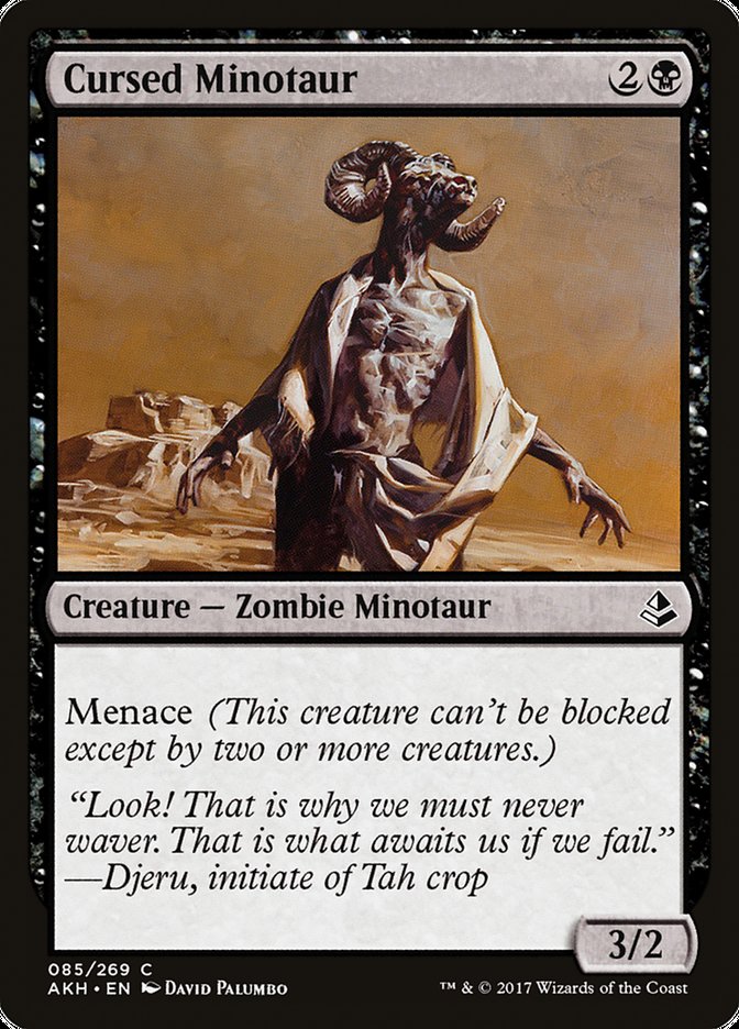 Cursed Minotaur [Amonkhet] | Impulse Games and Hobbies