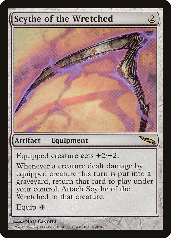 Scythe of the Wretched [Mirrodin] | Impulse Games and Hobbies