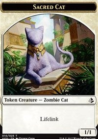 Sacred Cat // Insect Token [Amonkhet Tokens] | Impulse Games and Hobbies