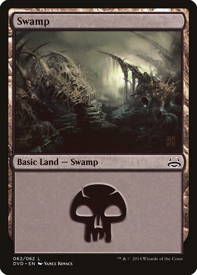 Swamp (62) (Divine vs. Demonic) [Duel Decks Anthology] | Impulse Games and Hobbies