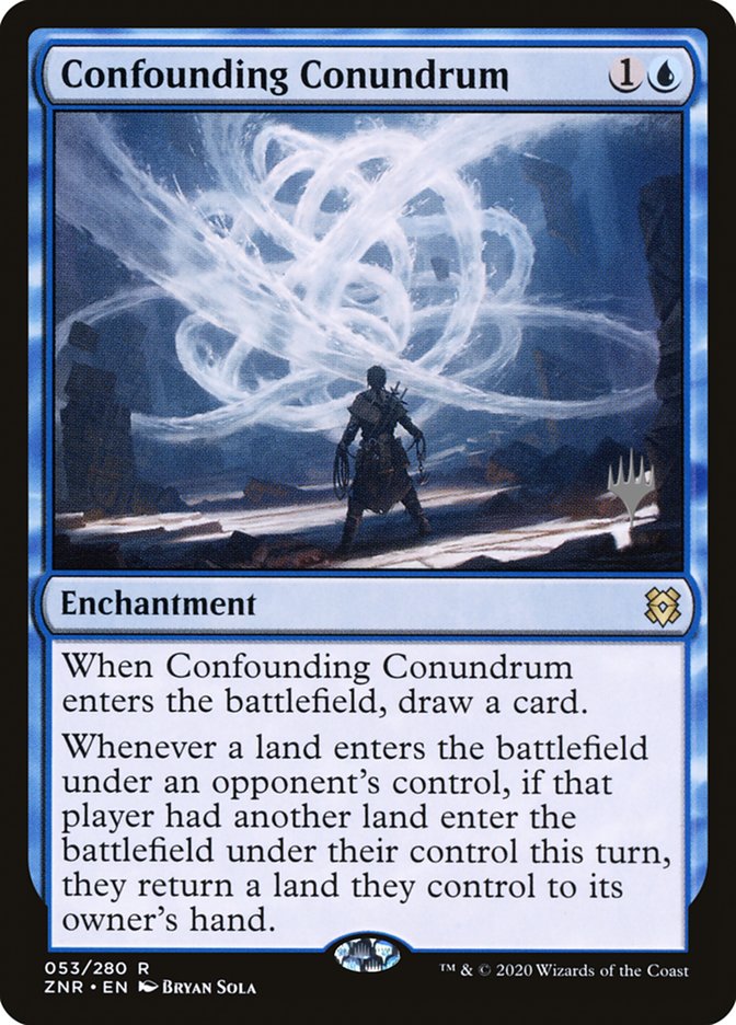 Confounding Conundrum (Promo Pack) [Zendikar Rising Promos] | Impulse Games and Hobbies