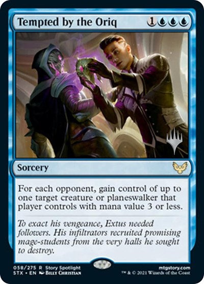 Tempted by the Oriq (Promo Pack) [Strixhaven: School of Mages Promos] | Impulse Games and Hobbies