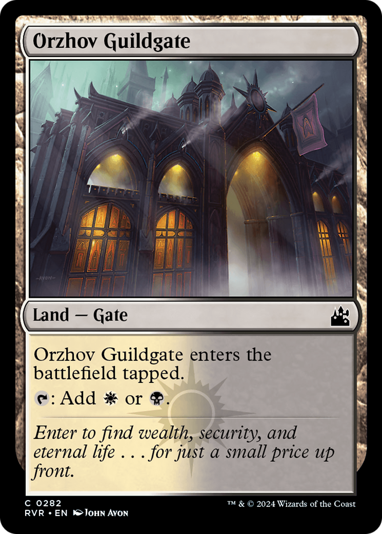 Orzhov Guildgate [Ravnica Remastered] | Impulse Games and Hobbies