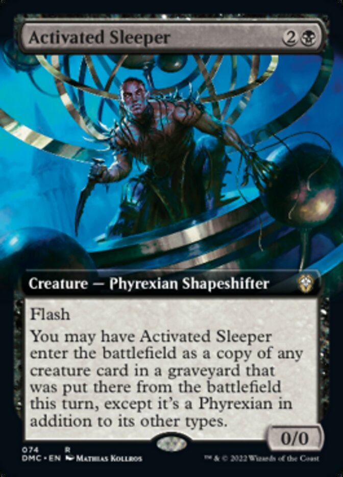 Activated Sleeper (Extended Art) [Dominaria United Commander] | Impulse Games and Hobbies