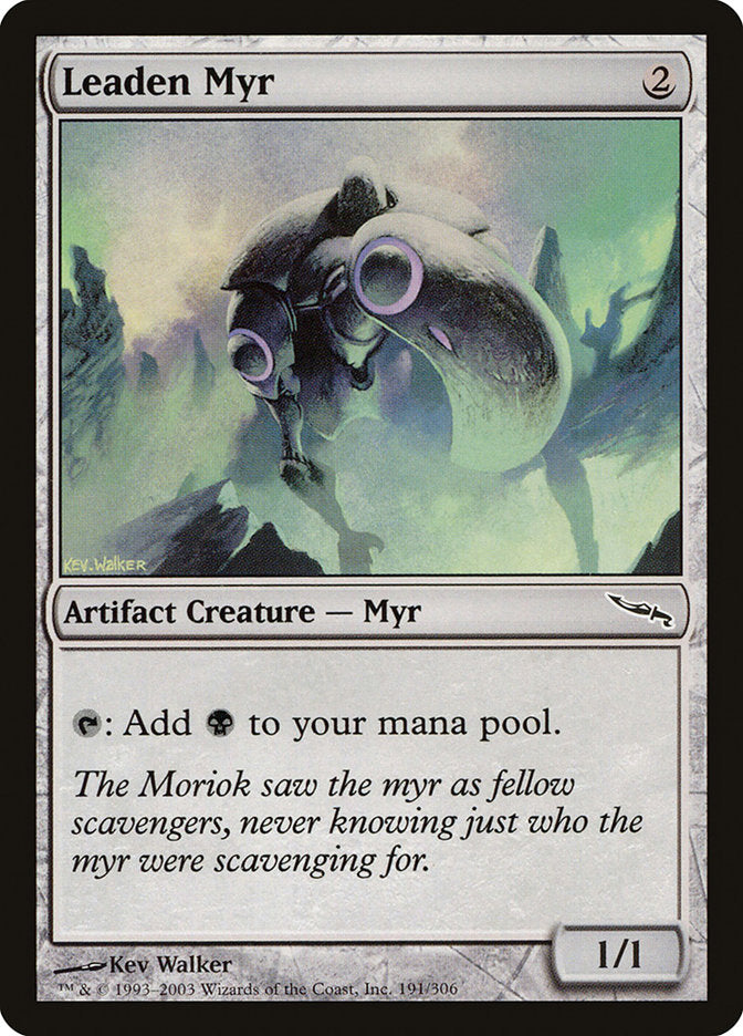 Leaden Myr [Mirrodin] | Impulse Games and Hobbies