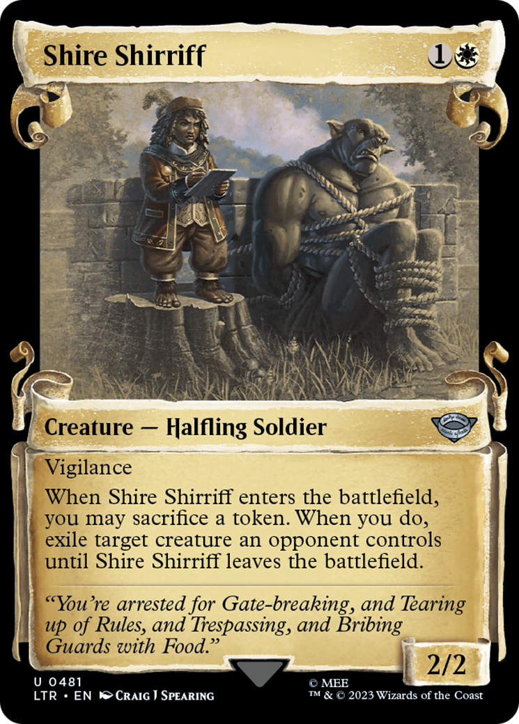 Shire Shirriff [The Lord of the Rings: Tales of Middle-Earth Showcase Scrolls] | Impulse Games and Hobbies