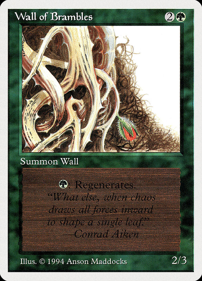Wall of Brambles [Summer Magic / Edgar] | Impulse Games and Hobbies