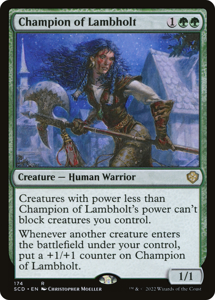 Champion of Lambholt [Starter Commander Decks] | Impulse Games and Hobbies