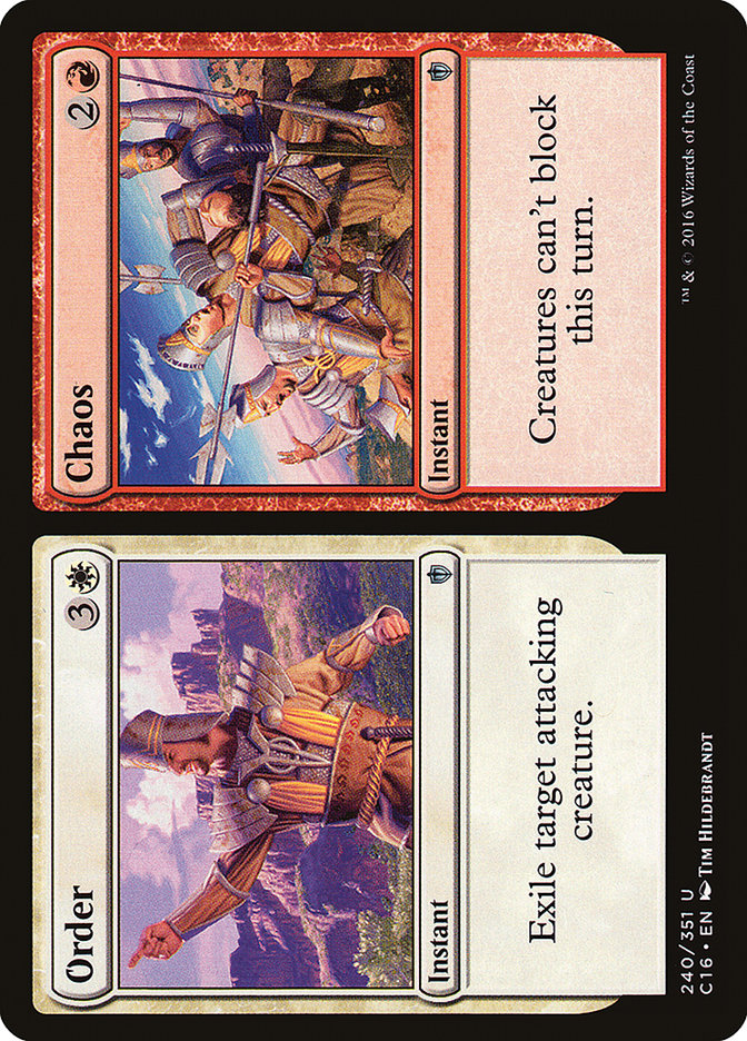 Order // Chaos [Commander 2016] | Impulse Games and Hobbies