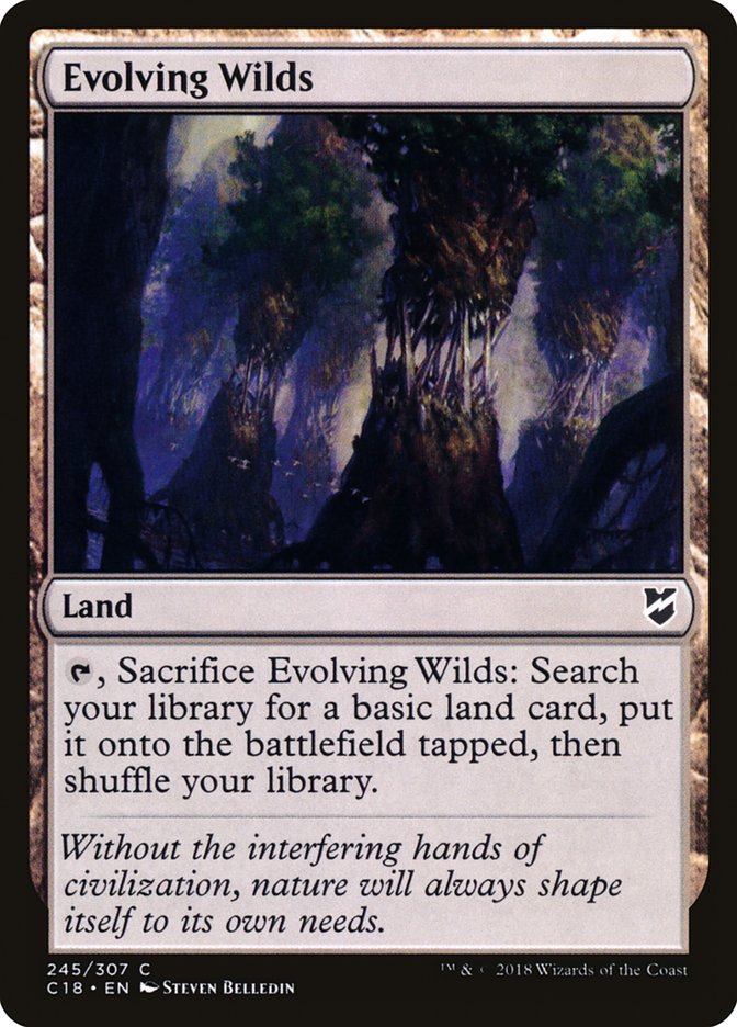 Evolving Wilds [Commander 2018] | Impulse Games and Hobbies