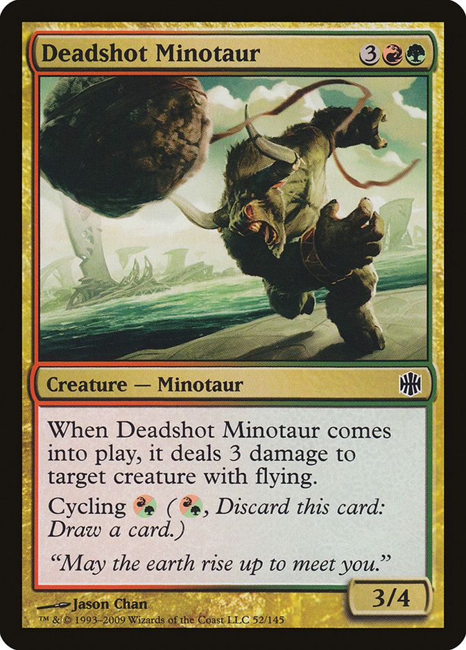 Deadshot Minotaur [Alara Reborn] | Impulse Games and Hobbies