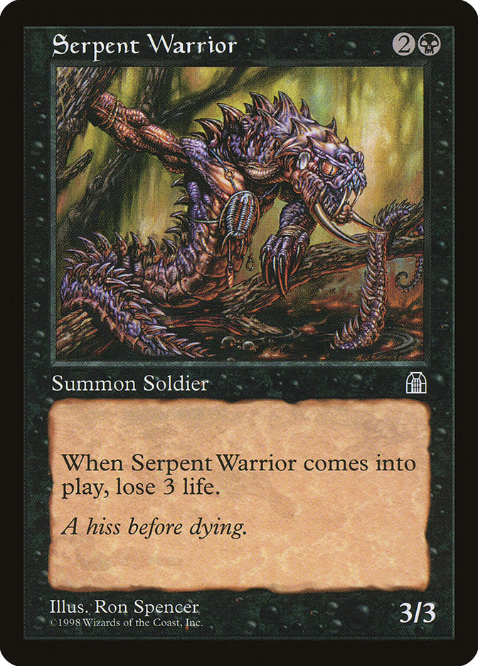 Serpent Warrior [Stronghold] | Impulse Games and Hobbies