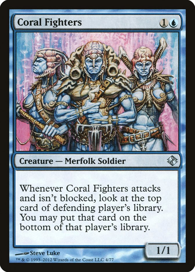 Coral Fighters [Duel Decks: Venser vs. Koth] | Impulse Games and Hobbies