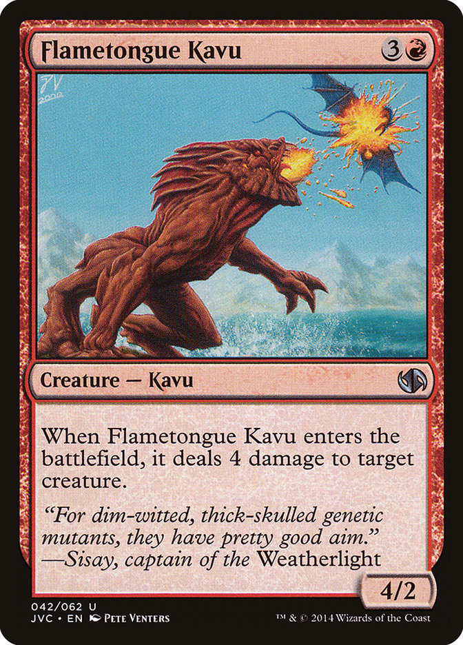 Flametongue Kavu [Duel Decks Anthology] | Impulse Games and Hobbies