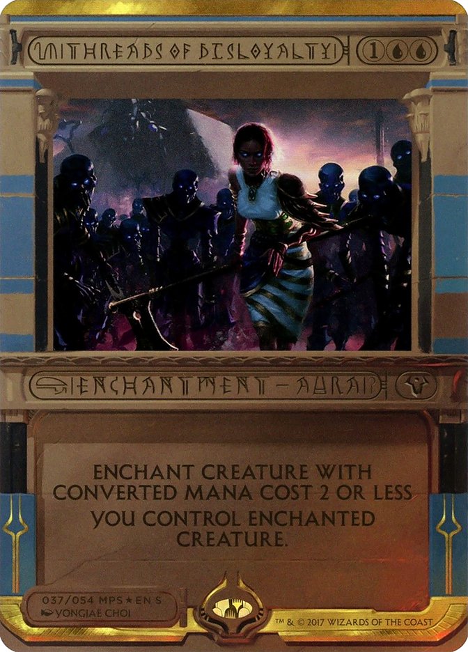 Threads of Disloyalty (Invocation) [Amonkhet Invocations] | Impulse Games and Hobbies