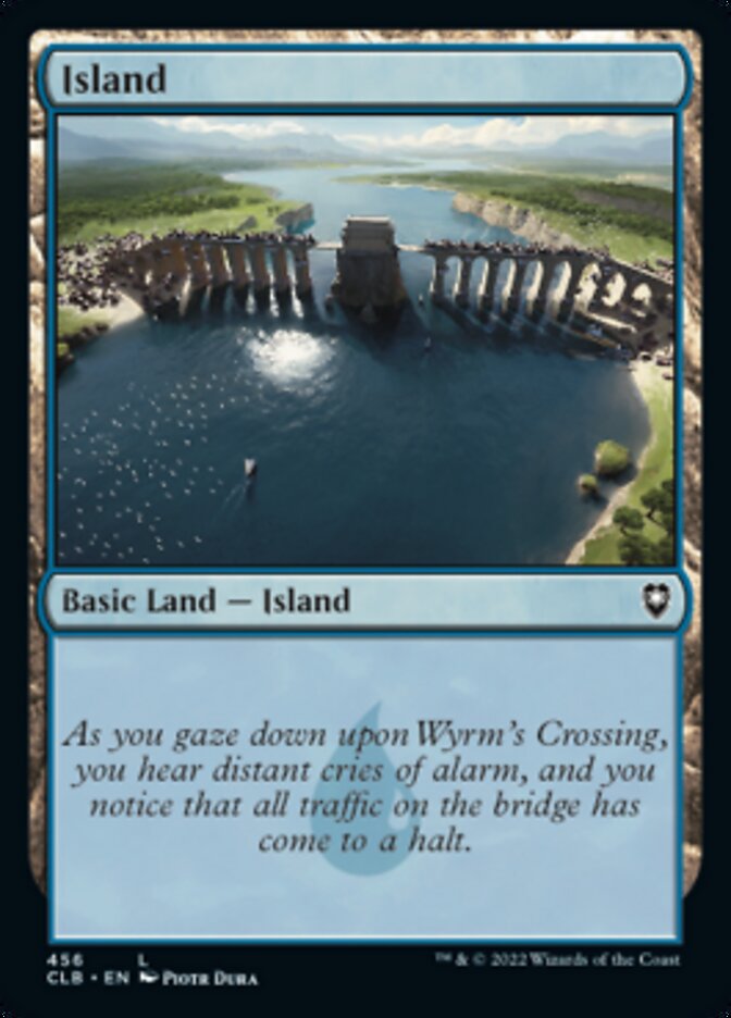 Island (456) [Commander Legends: Battle for Baldur's Gate] | Impulse Games and Hobbies