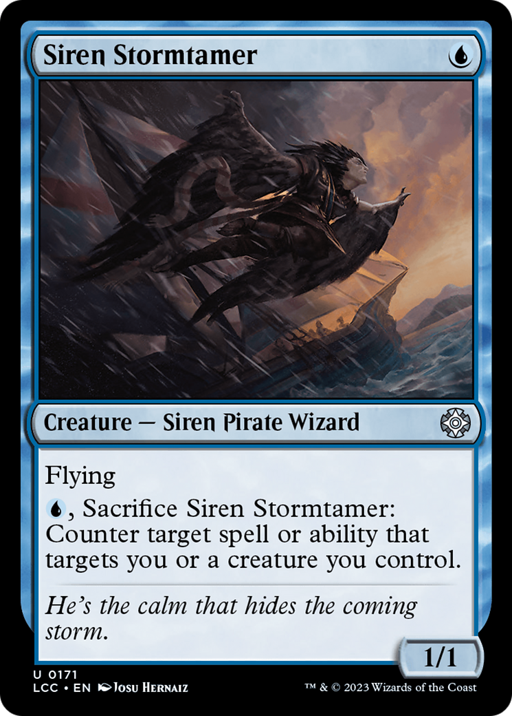 Siren Stormtamer [The Lost Caverns of Ixalan Commander] | Impulse Games and Hobbies