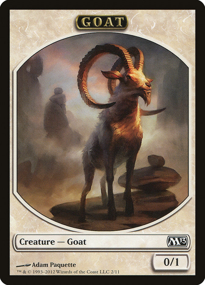 Goat Token [Magic 2013 Tokens] | Impulse Games and Hobbies