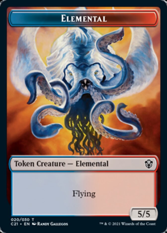 Elemental (020) // Copy Token [Commander 2021 Tokens] | Impulse Games and Hobbies