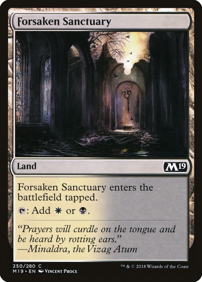 Forsaken Sanctuary [Core Set 2019] | Impulse Games and Hobbies