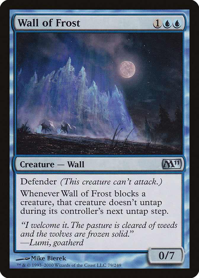 Wall of Frost [Magic 2011] | Impulse Games and Hobbies