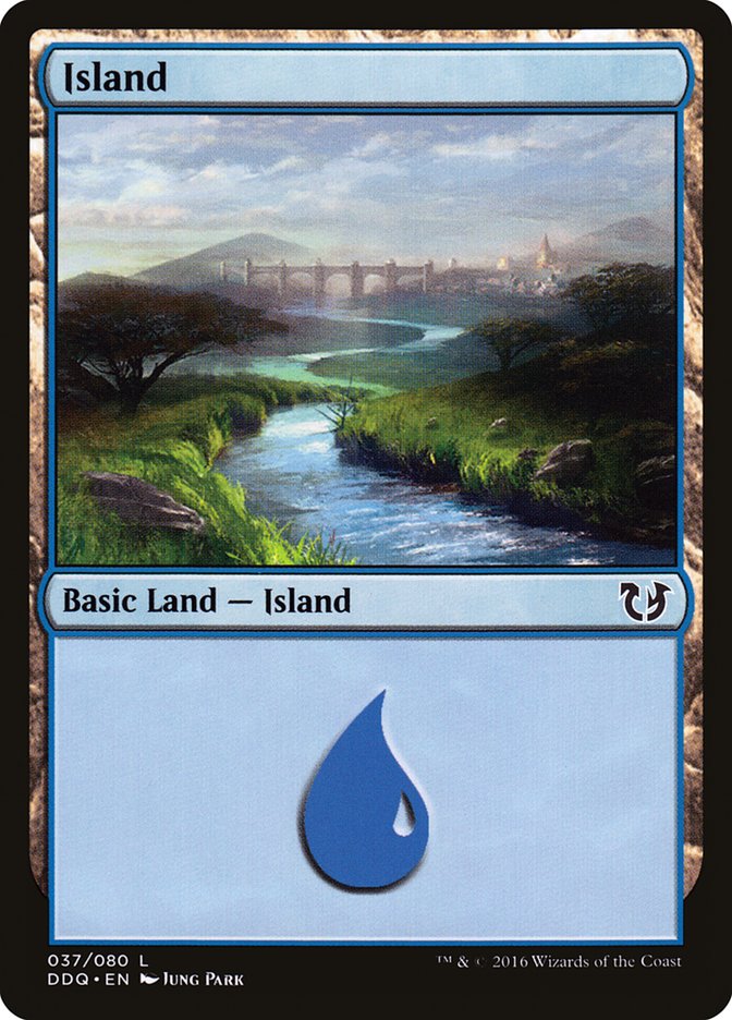 Island (37) [Duel Decks: Blessed vs. Cursed] | Impulse Games and Hobbies