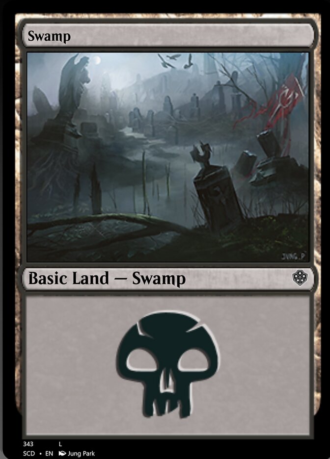 Swamp (343) [Starter Commander Decks] | Impulse Games and Hobbies