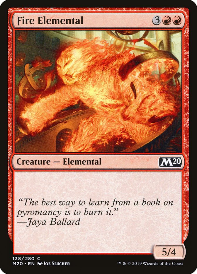 Fire Elemental [Core Set 2020] | Impulse Games and Hobbies