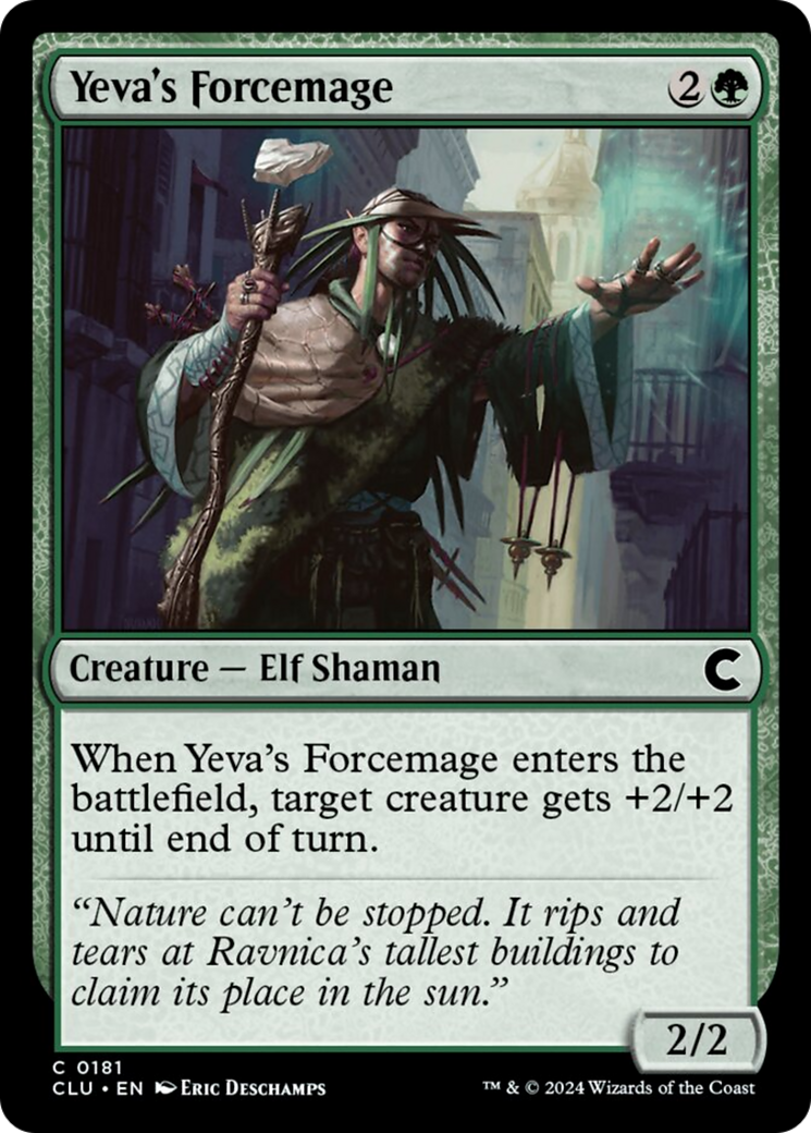 Yeva's Forcemage [Ravnica: Clue Edition] | Impulse Games and Hobbies