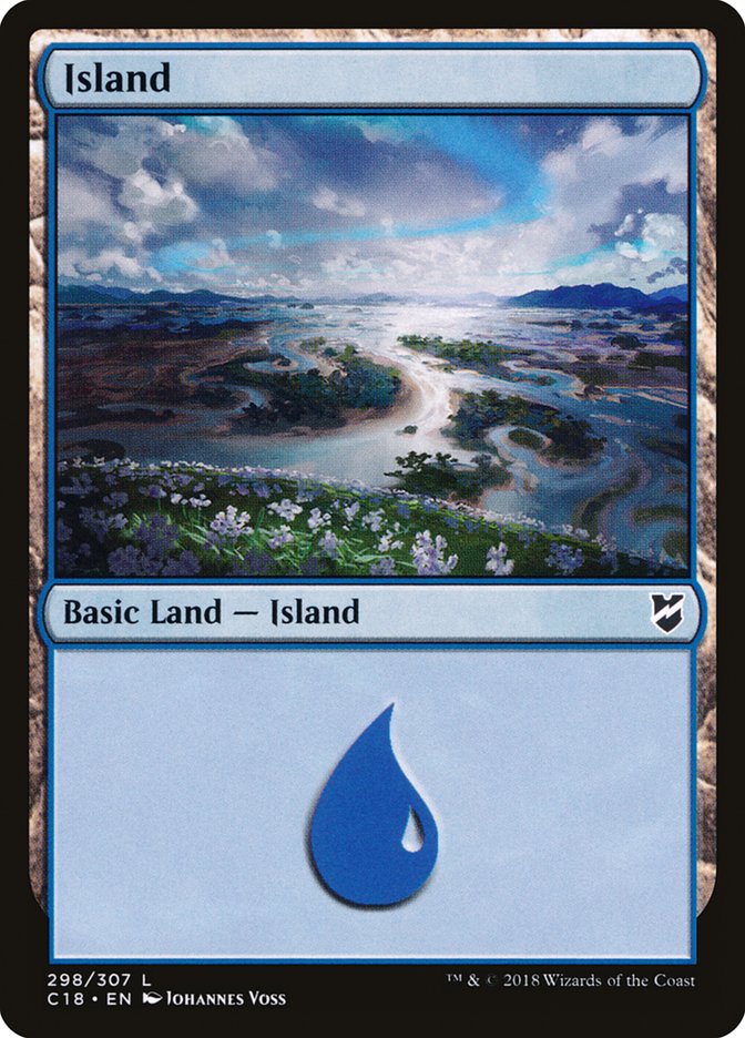 Island (298) [Commander 2018] | Impulse Games and Hobbies