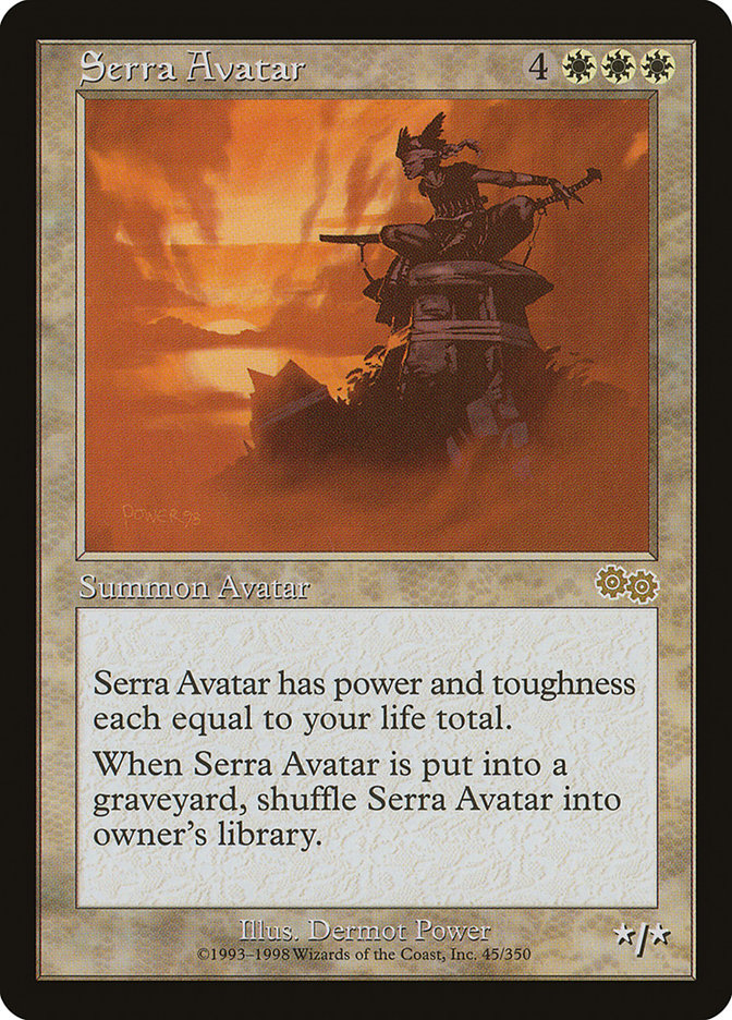 Serra Avatar [Urza's Saga] | Impulse Games and Hobbies