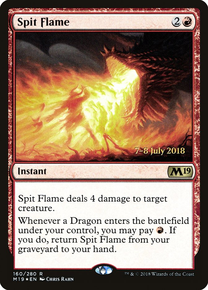 Spit Flame [Core Set 2019 Prerelease Promos] | Impulse Games and Hobbies