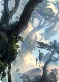 Forest 1 Art Card [Zendikar Rising Art Series] | Impulse Games and Hobbies