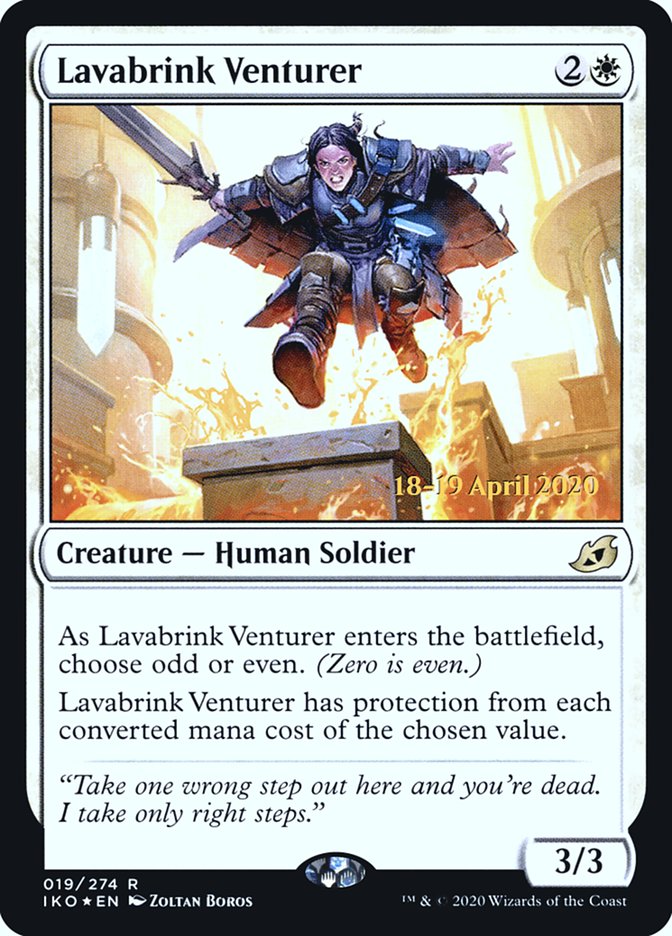 Lavabrink Venturer  [Ikoria: Lair of Behemoths Prerelease Promos] | Impulse Games and Hobbies