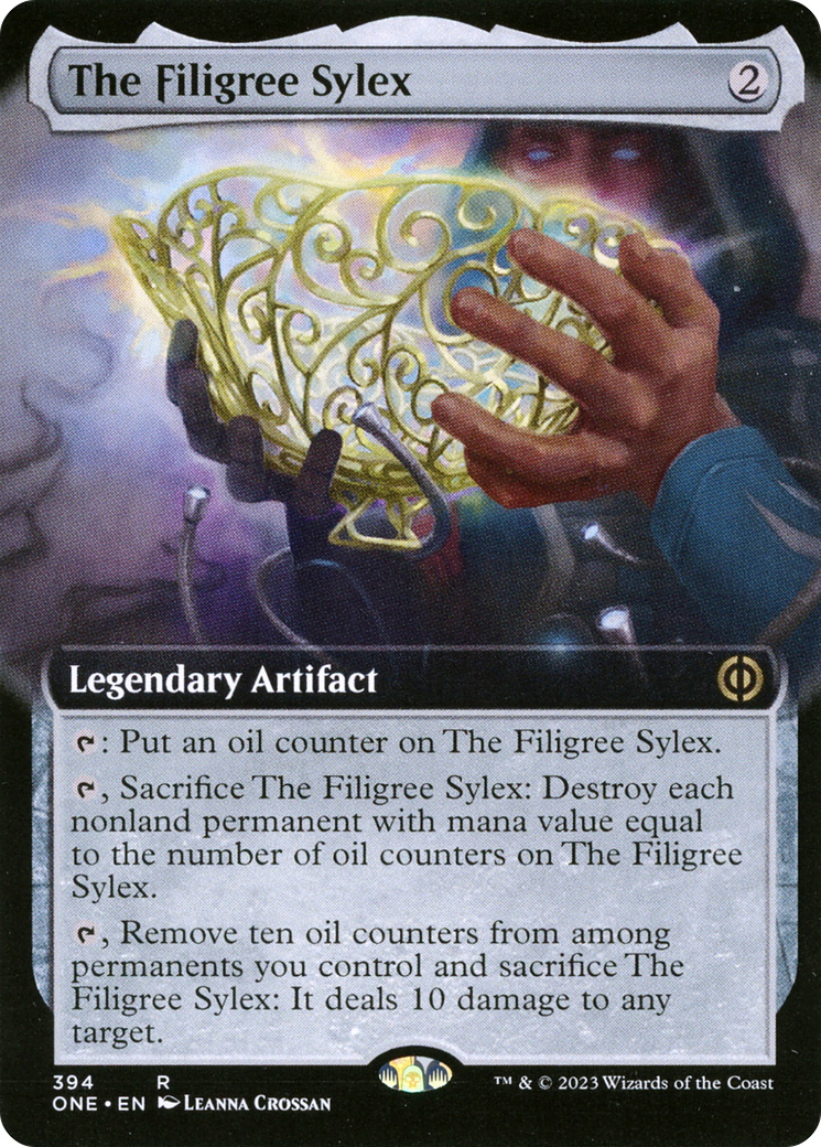 The Filigree Sylex (Extended Art) [Phyrexia: All Will Be One] | Impulse Games and Hobbies