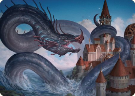 Tolarian Terror Art Card [Dominaria United Art Series] | Impulse Games and Hobbies