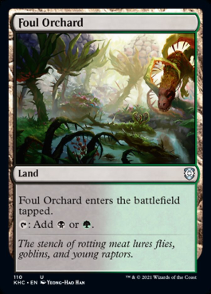 Foul Orchard [Kaldheim Commander] | Impulse Games and Hobbies