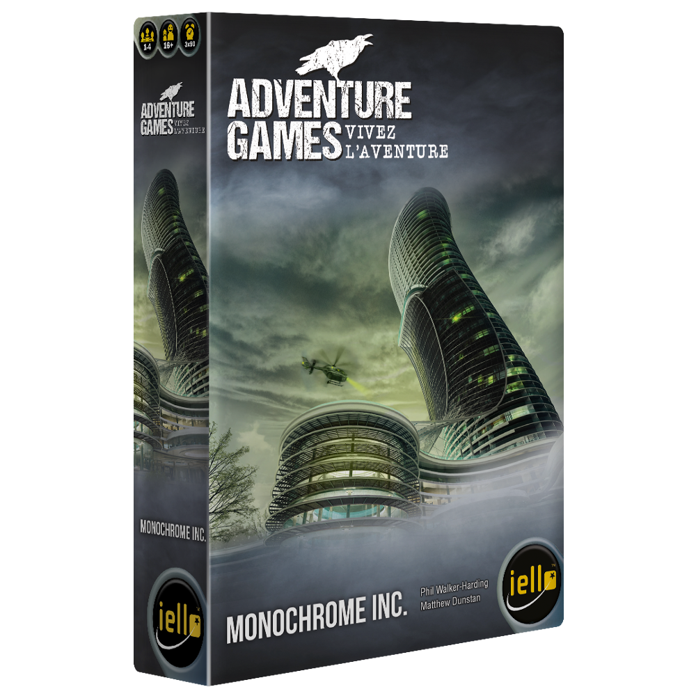 ADVENTURE GAMES: Monochrome Inc. | Impulse Games and Hobbies