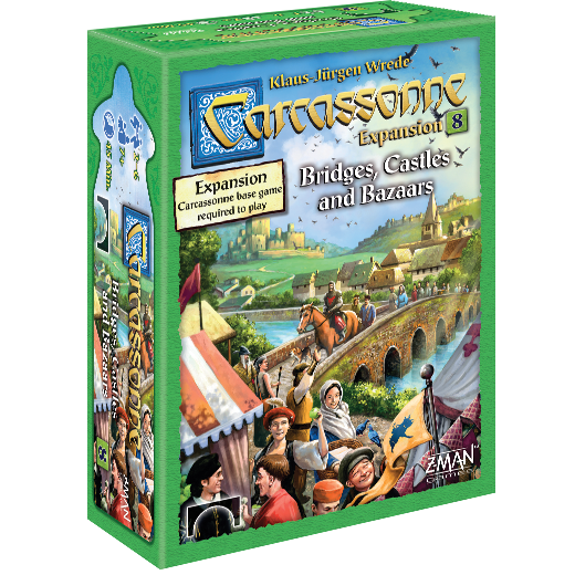 Carcassone Exp #8 - Bridges, Castles & Bazaars | Impulse Games and Hobbies